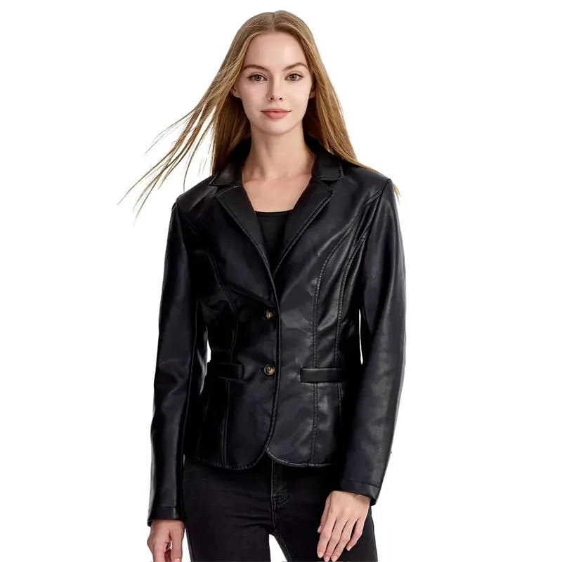 Blazer da thuần chay cắt ngắn cho các sự kiện buổi tối